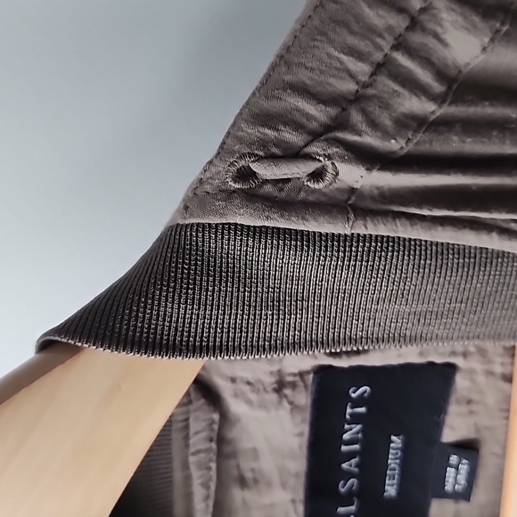 All Saints Ellis Parka Duster Bomber Long Jacket Coat - Picture 9 of 11